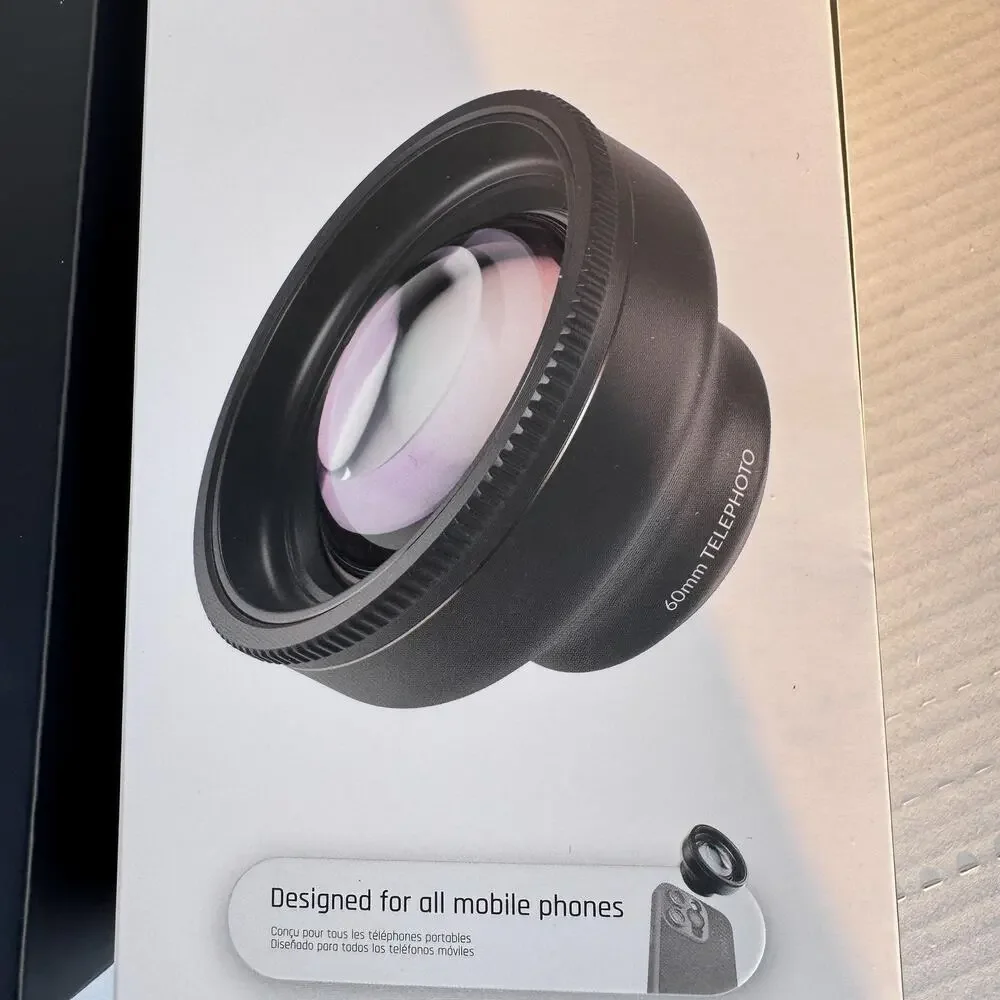 ShiftCam LensUltra 60mm Telephoto Lens 2x Mobile Phone Camera Open Box